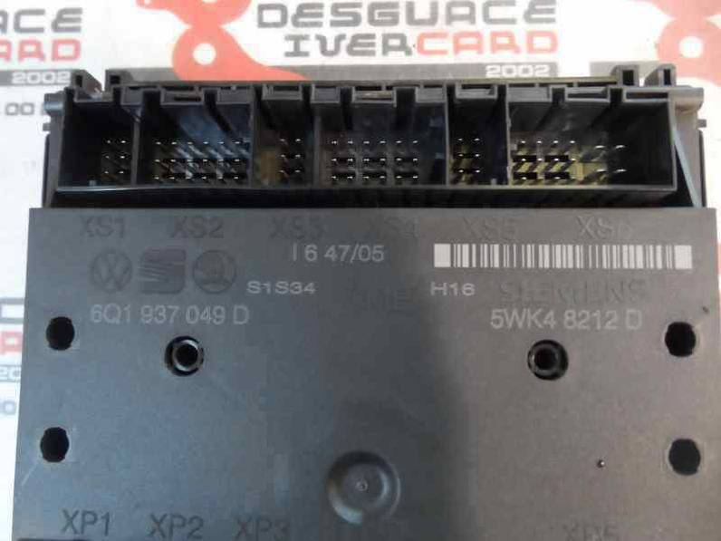 MODULO CONFORT SEAT IBIZA 2006 1.4 TDI (69 CV)