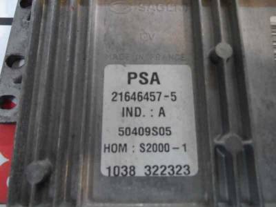 CENTRALITA MOTOR UCE CITROEN XSARA PICASSO 2001 1.8 (116 CV)