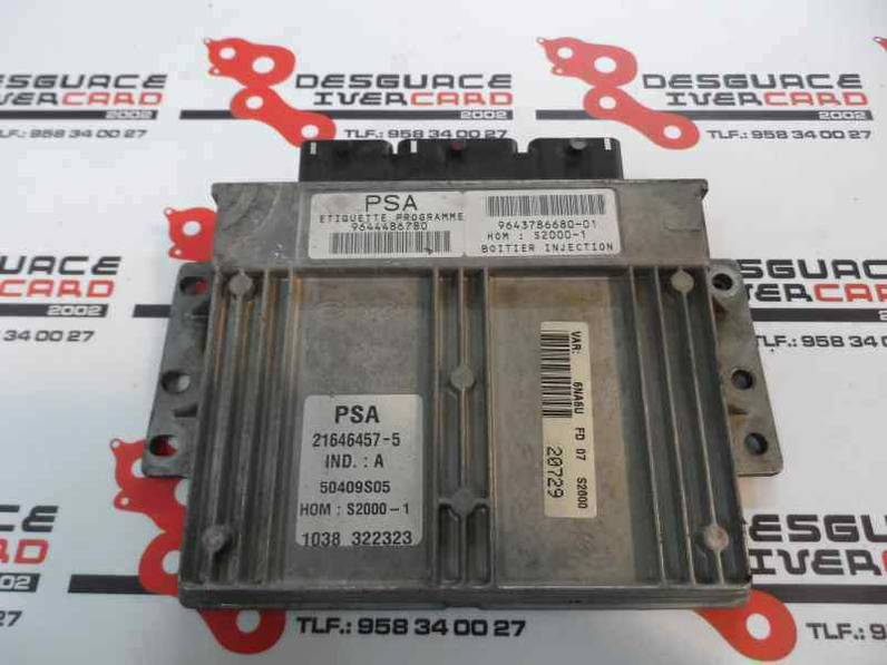 CENTRALITA MOTOR UCE CITROEN XSARA PICASSO 2001 1.8 (116 CV)