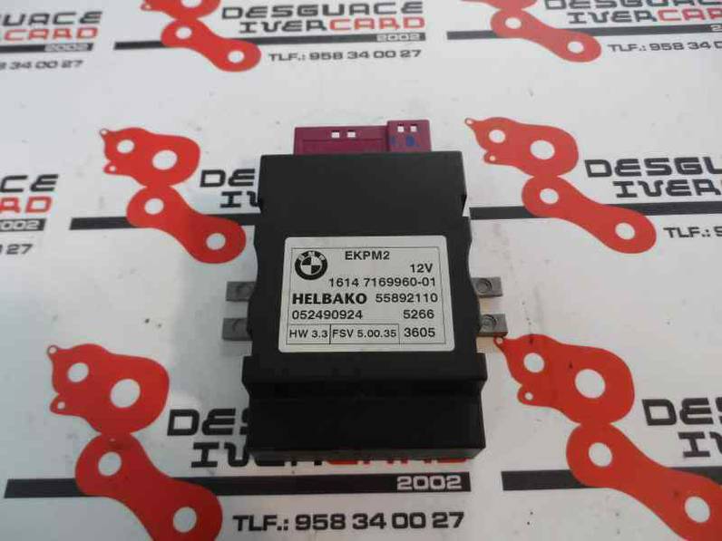 MODULO ELECTRONICO BMW SERIE 3 BERLINA 2005 3.0 TURBODIESEL (231 CV)