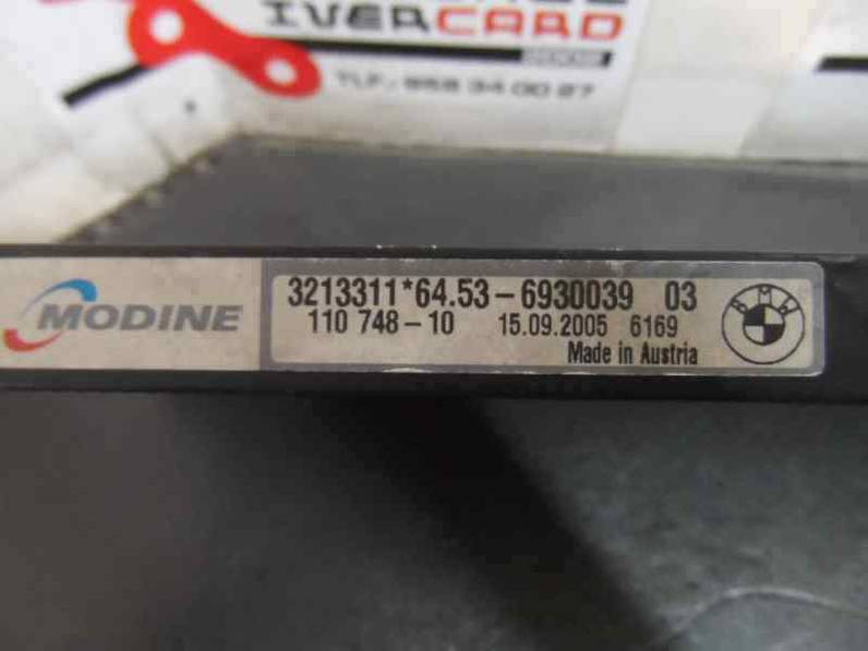CONDENSADOR RADIADOR AIRE ACONDICIONADO BMW SERIE 3 BERLINA 2005 3.0 TURBODIESEL (231 CV)