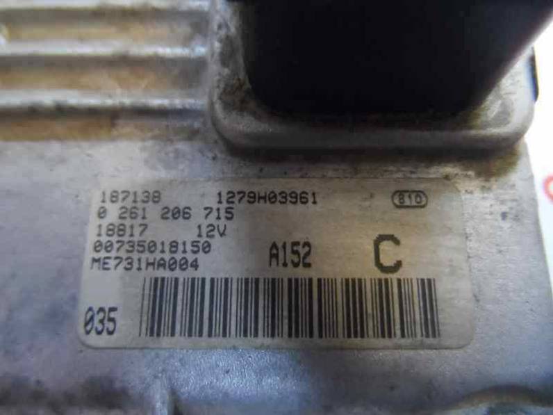 CENTRALITA MOTOR UCE ALFA ROMEO 147 2001 1.6 16V (120 CV)