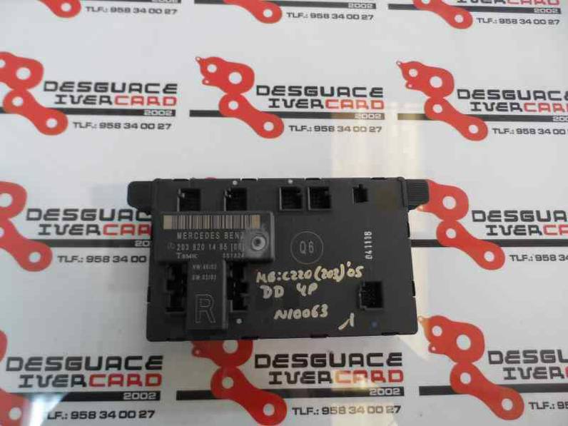 MODULO CONFORT MERCEDES CLASE C BERLINA 2005 2.2 CDI (150 CV)