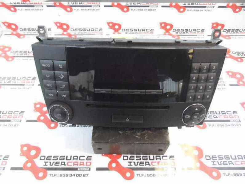 SISTEMA AUDIO RADIO CD MERCEDES CLASE C BERLINA 2005 2.2 CDI (150 CV)