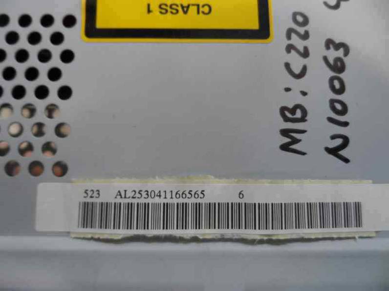 SISTEMA AUDIO RADIO CD MERCEDES CLASE C BERLINA 2005 2.2 CDI (150 CV)