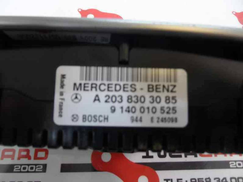 MANDO CALEFACCION AIRE ACONDICIONADO MERCEDES CLASE C BERLINA 2005 2.2 CDI (150 CV)