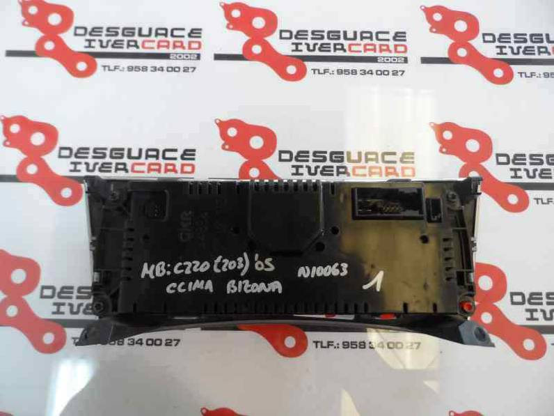 MANDO CALEFACCION AIRE ACONDICIONADO MERCEDES CLASE C BERLINA 2005 2.2 CDI (150 CV)