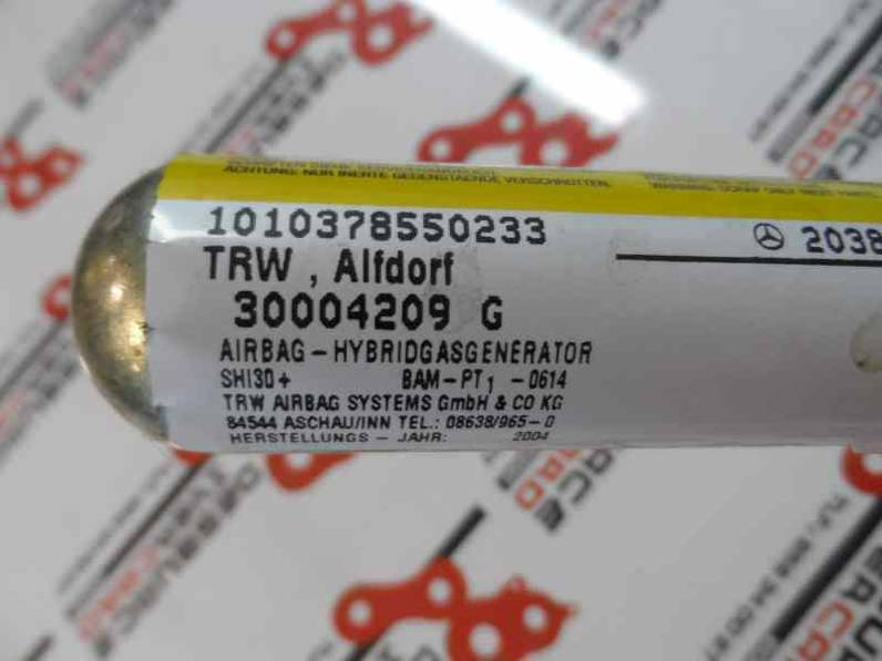 AIRBAG CORTINA DELANTERO IZQUIERDO MERCEDES CLASE C BERLINA 2005 2.2 CDI (150 CV)