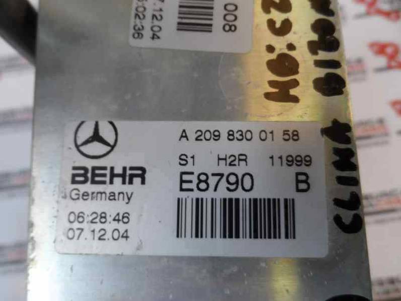 EVAPORADOR AIRE ACONDICIONADO MERCEDES CLASE C BERLINA 2005 2.2 CDI (150 CV)