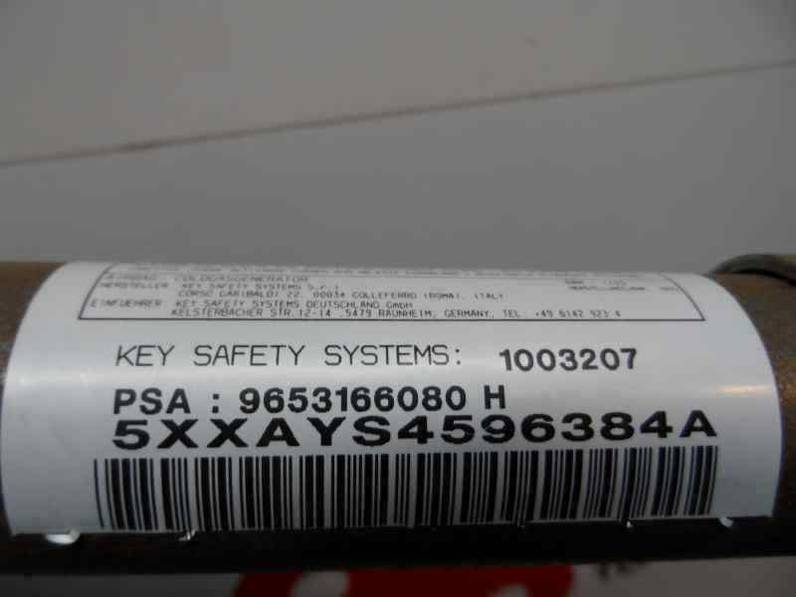 AIRBAG CORTINA DELANTERO DERECHO PEUGEOT 307 BERLINA 2006 1.6 HDI (109 CV)