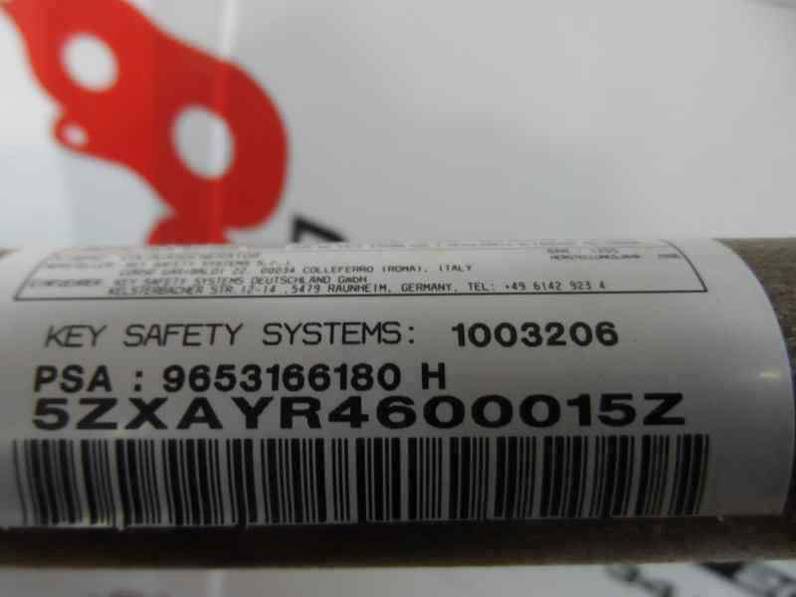 AIRBAG CORTINA DELANTERO IZQUIERDO PEUGEOT 307 BERLINA 2006 1.6 HDI (109 CV)