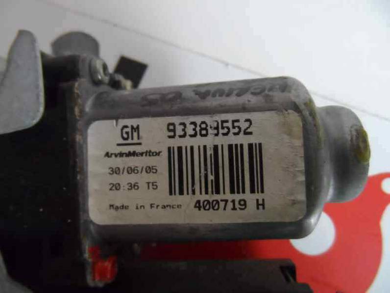 ELEVALUNAS DELANTERO DERECHO OPEL MERIVA 2005 1.7 16V CDTI (101 CV)