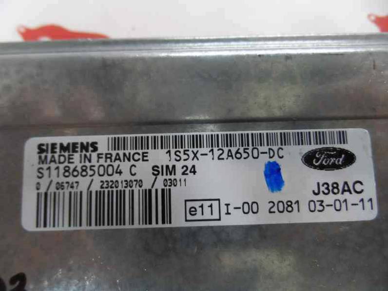 CENTRALITA MOTOR UCE FORD KA 2003 1.3 (69 CV)