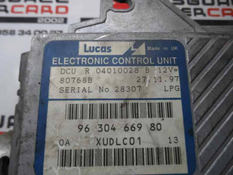 CENTRALITA MOTOR UCE PEUGEOT 406 BERLINA 1998 2.1 TURBODIESEL (109 CV)