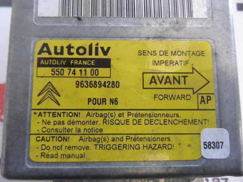 CENTRALITA AIRBAG CITROEN XSARA BERLINA 1999 2.0 HDI (90 CV)