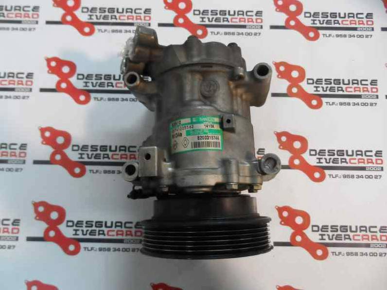 COMPRESOR AIRE ACONDICIONADO RENAULT CLIO II FASE II 2005 1.5 DCI D (65 CV)