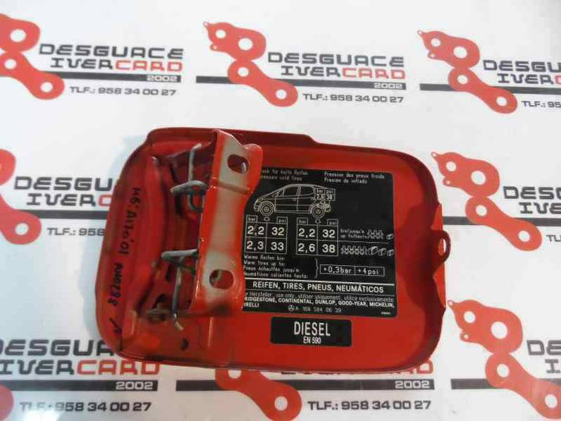 TAPA EXTERIOR COMBUSTIBLE MERCEDES CLASE A 2001 1.7 CDI D (95 CV)