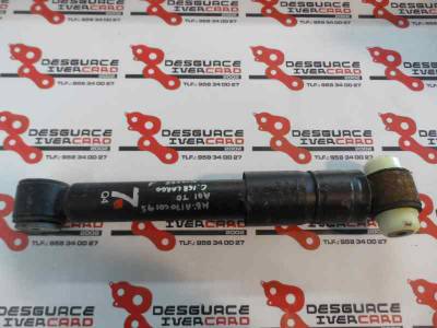 AMORTIGUADOR TRASERO DERECHO MERCEDES CLASE A 2001 1.7 CDI D (95 CV)