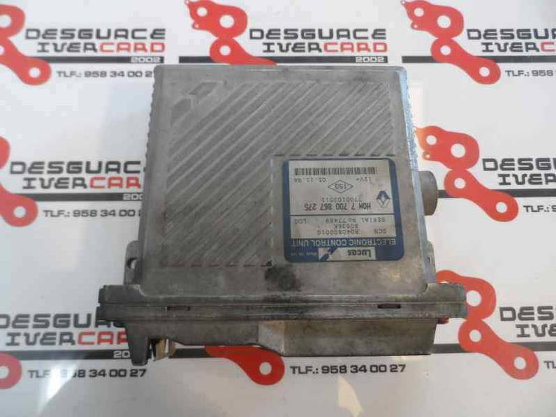 CENTRALITA MOTOR UCE RENAULT MEGANE I BERLINA HATCHBACK 1997 1.9 TURBODIESEL (95 CV)