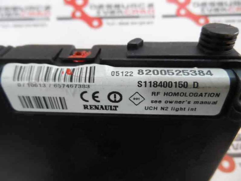 CAJA RELES FUSIBLES RENAULT SCENIC II 2005 1.5 DCI D (101 CV)