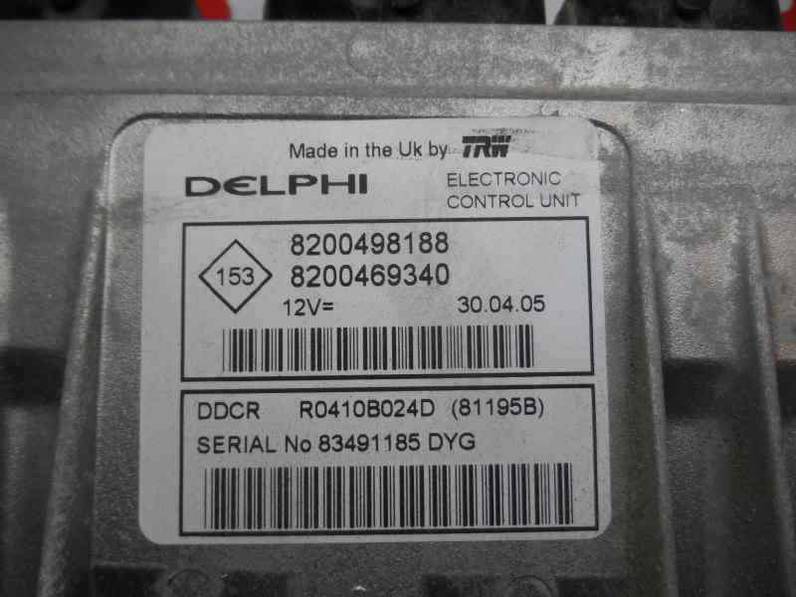 CENTRALITA MOTOR UCE RENAULT SCENIC II 2005 1.5 DCI D (101 CV)