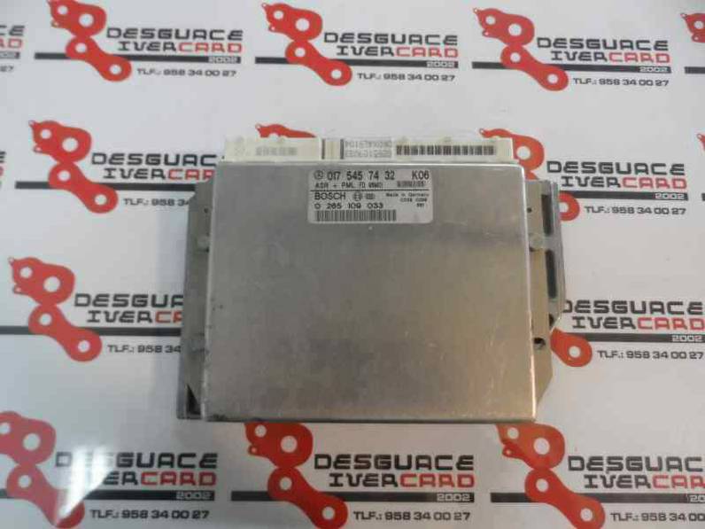 CENTRALITA ASR MERCEDES CLASE S BERLINA 1990