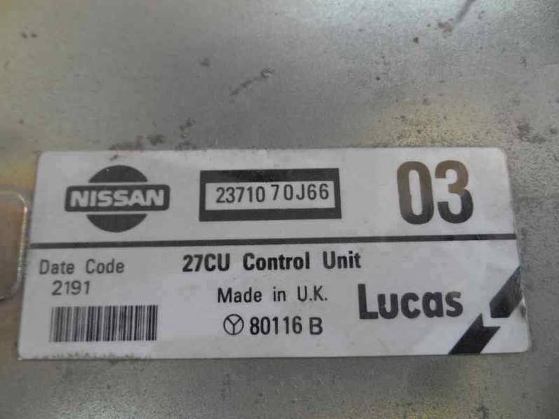 CENTRALITA MOTOR UCE NISSAN PRIMERA BERL FAMILIAR 1991 2.0 16V