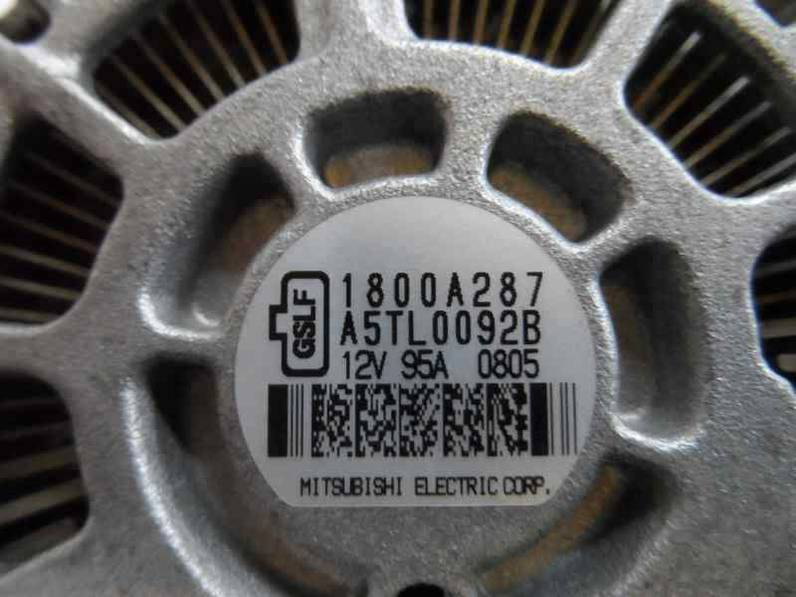 ALTERNADOR MITSUBISHI ASX 2011 1.6 (117 CV)