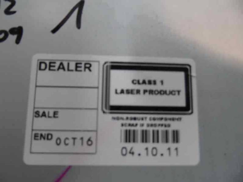 SISTEMA AUDIO RADIO CD FORD FOCUS LIM 2012 1.6 TDCI (95 CV)