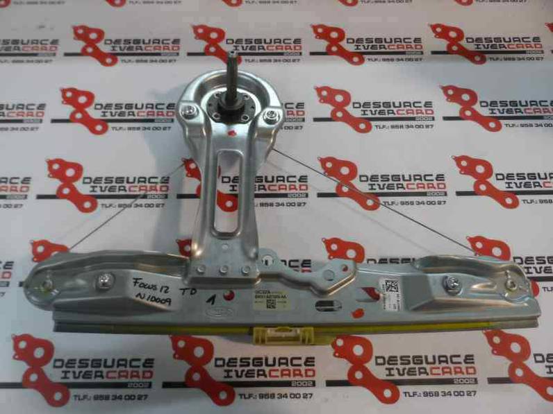 ELEVALUNAS TRASERO DERECHO FORD FOCUS LIM 2012 1.6 TDCI (95 CV)