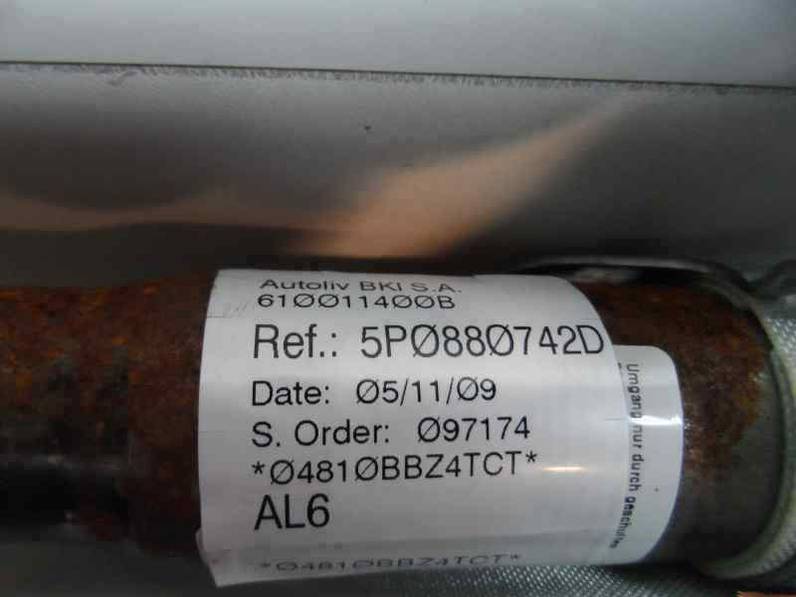 AIRBAG CORTINA DELANTERO DERECHO SEAT ALTEA 2010 1.9 TDI (105 CV)