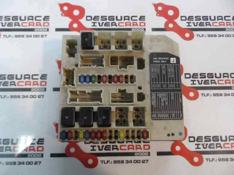 CAJA RELES FUSIBLES NISSAN TIIDA 2007 1.5 DCI TURBODIESEL (106 CV)
