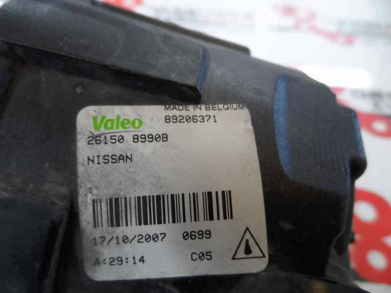 FARO ANTINIEBLA IZQUIERDO NISSAN TIIDA 2007 1.5 DCI TURBODIESEL (106 CV)
