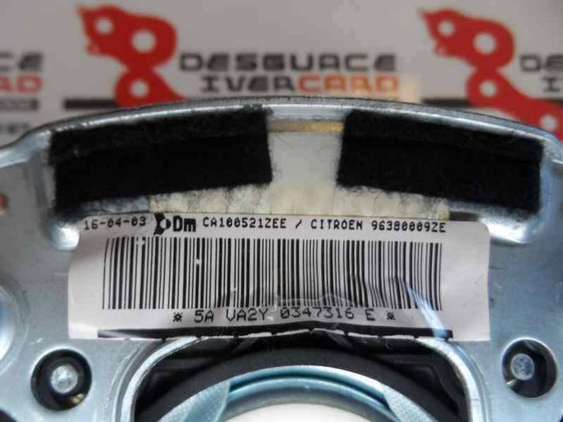 AIRBAG DELANTERO IZQUIERDO CITROEN C3 PLURIEL 2003 1.6 16V (109 CV)