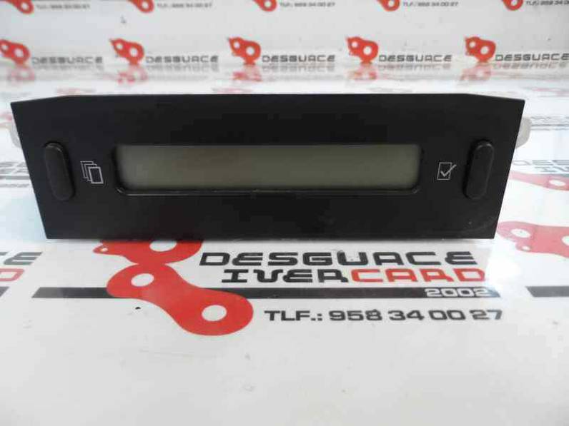 PANTALLA MULTIFUNCION CITROEN C3 PLURIEL 2003 1.6 16V (109 CV)