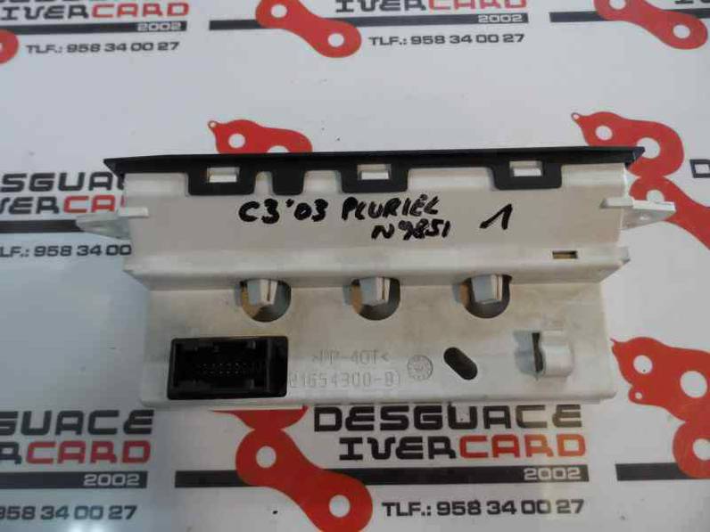 PANTALLA MULTIFUNCION CITROEN C3 PLURIEL 2003 1.6 16V (109 CV)