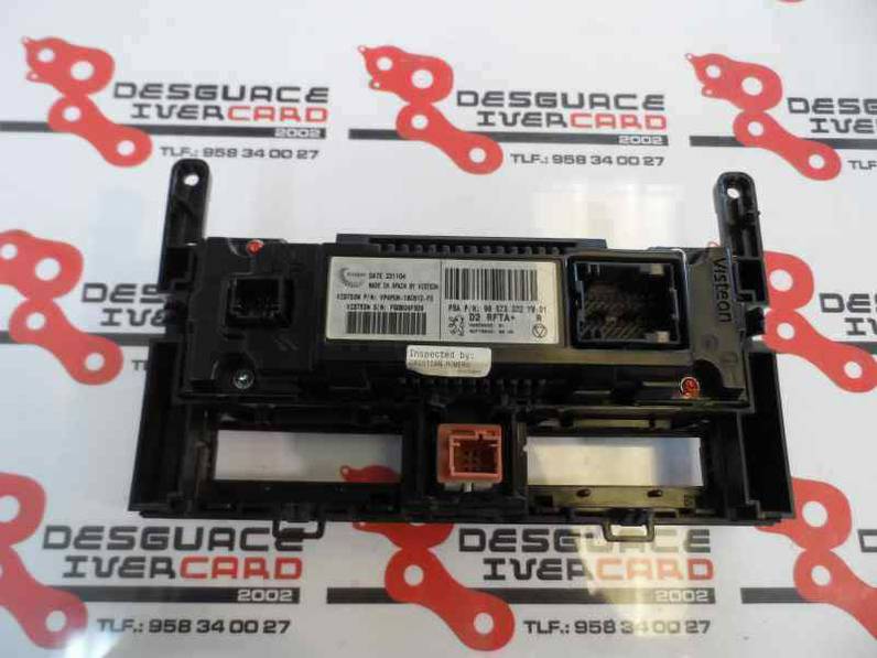 MANDO CLIMATIZADOR PEUGEOT 407 2004 2.0 16V HDI FAP (136 CV)