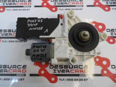 MOTOR ELEVALUNAS DELANTERO DERECHO PEUGEOT 407 2004 2.0 16V HDI FAP (136 CV)