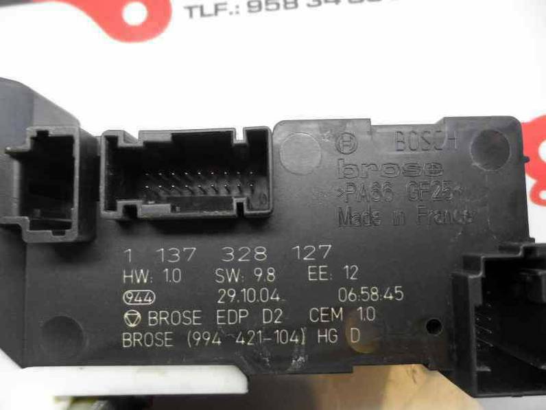 MOTOR ELEVALUNAS DELANTERO DERECHO PEUGEOT 407 2004 2.0 16V HDI FAP (136 CV)