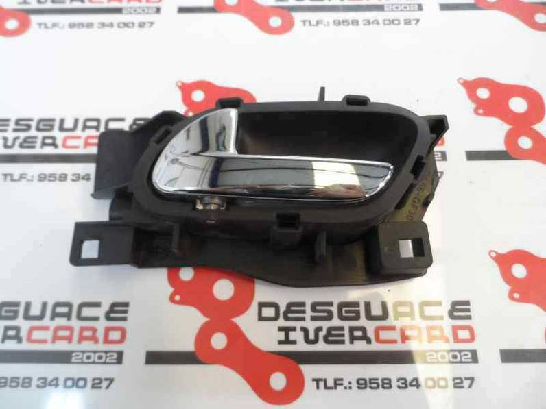 MANETA INTERIOR TRASERA IZQUIERDA PEUGEOT 407 2004 2.0 16V HDI FAP (136 CV)