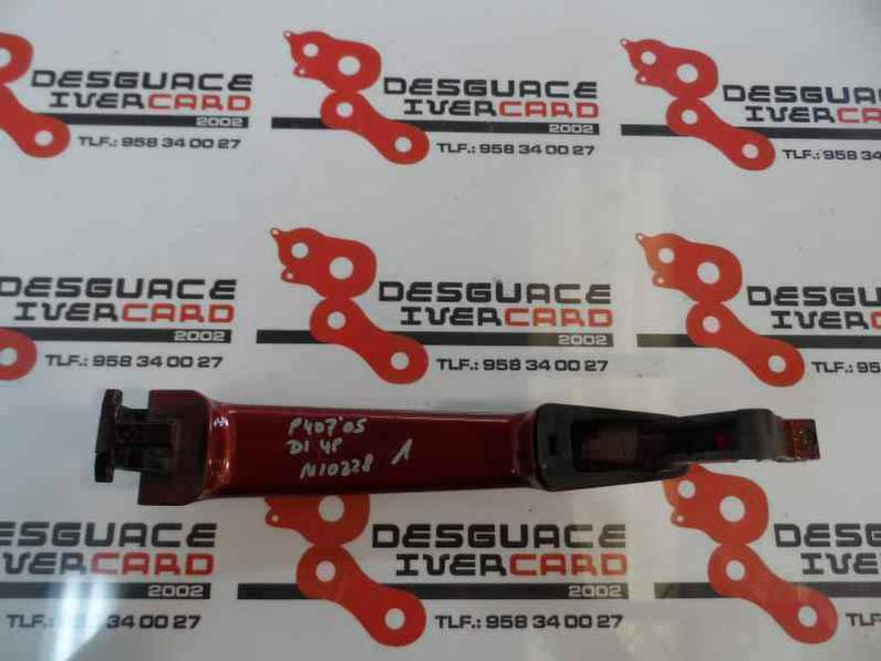 MANETA EXTERIOR DELANTERA IZQUIERDA PEUGEOT 407 2004 2.0 16V HDI FAP (136 CV)