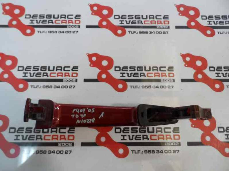 MANETA EXTERIOR TRASERA DERECHA PEUGEOT 407 2004 2.0 16V HDI FAP (136 CV)