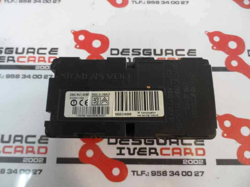 MODULO ELECTRONICO PEUGEOT 407 2004 2.0 16V HDI FAP (136 CV)