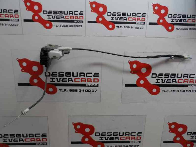 CERRADURA PUERTA TRASERA IZQUIERDA PEUGEOT 407 2004 2.0 16V HDI FAP (136 CV)