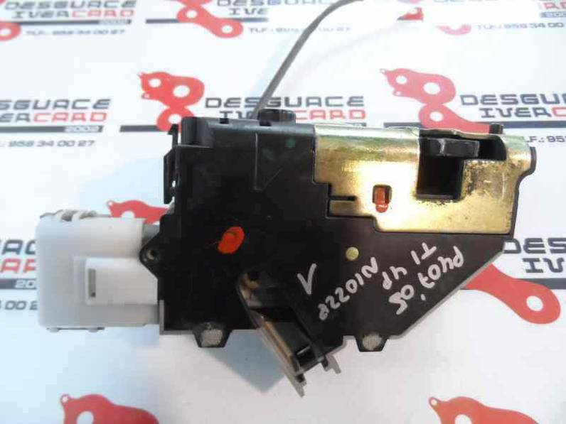 CERRADURA PUERTA TRASERA IZQUIERDA PEUGEOT 407 2004 2.0 16V HDI FAP (136 CV)