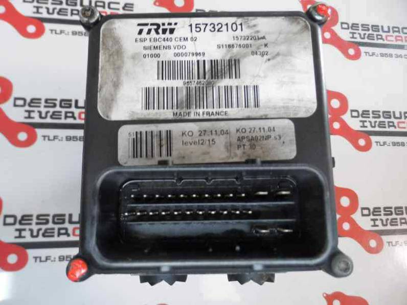 ABS PEUGEOT 407 2004 2.0 16V HDI FAP (136 CV)