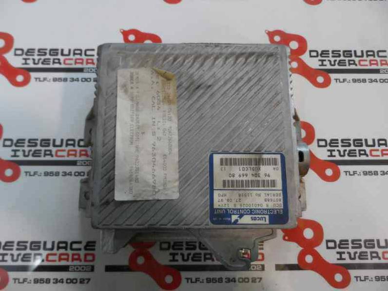 CENTRALITA MOTOR UCE PEUGEOT 406 BERLINA 1997 2.1 TURBODIESEL (109 CV)