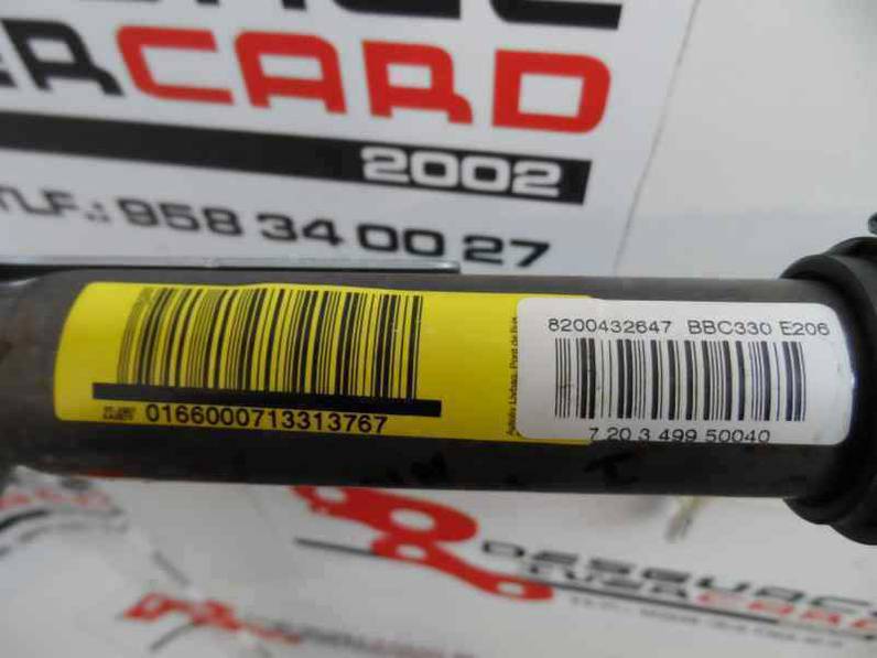 AIRBAG CORTINA DELANTERO IZQUIERDO RENAULT SCENIC II 2007 1.9 DCI D (131 CV)