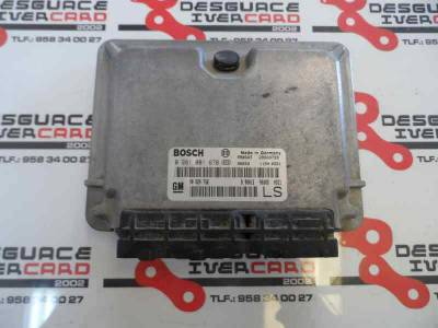 CENTRALITA MOTOR UCE OPEL ASTRA G BERLINA 1999 1.7 TURBODIESEL (68 CV)