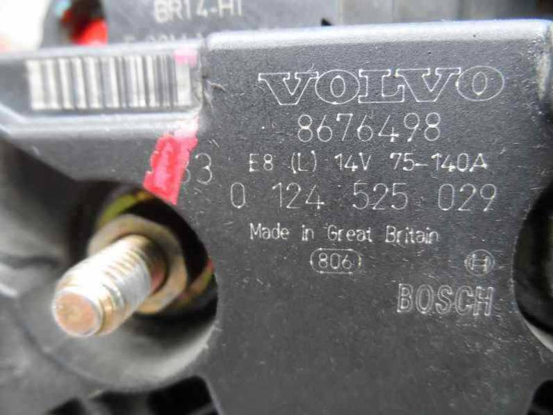 ALTERNADOR VOLVO S60 BERLINA 2004 2.4 D (163 CV)